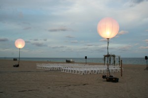 Wedding On Ft Lauderdale Beach At Night