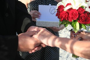 Present Your Wedding Rings In  A Seashell Treasure Box